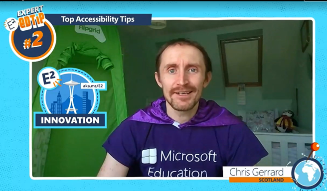 Accessibility tools are so important in all classes. Thank you for sharing your top tips #E2 #iSpyE2 #MicrosoftEDU <a href="/AmandaCalitz/">Amanda Jankowitz #TechWomenFellow</a> <a href="/Gizelle_Simpson/">Gizelle Simpson</a> <a href="/cgerrard02/">Chris Gerrard 🦸‍♂️💻</a>