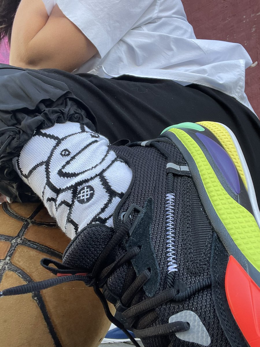 CopEmNRockEm's tweet photo. @JColeNC my favorite artist so it was only right to jump on board with @PUMAHoops for the RS Dreamer campaign #PumaPartner https://t.co/rn761psPFK