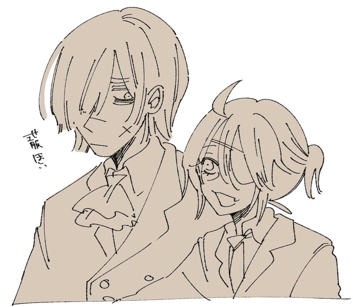 腱鞘炎でしばらく絵を描けないので以前書いたやつでも載せて書いた気になります 