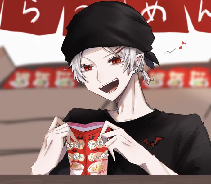 インスタントラーメン屋さん?
 #KuzuArt 