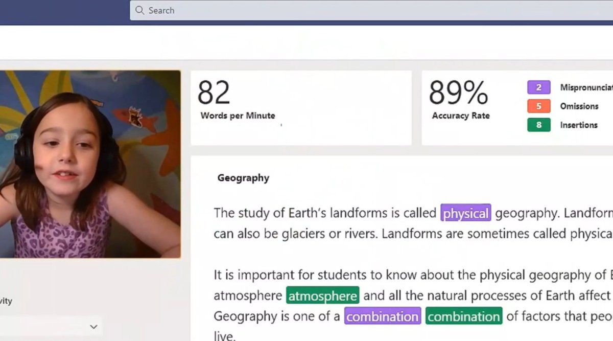 Reading Progress is probably THE coolest advancement in assessing reading I've seen in... twenty years of teaching literacy. I can't wait to see the impact of this technology on kids - and adults! #MicrosoftEdu #E2