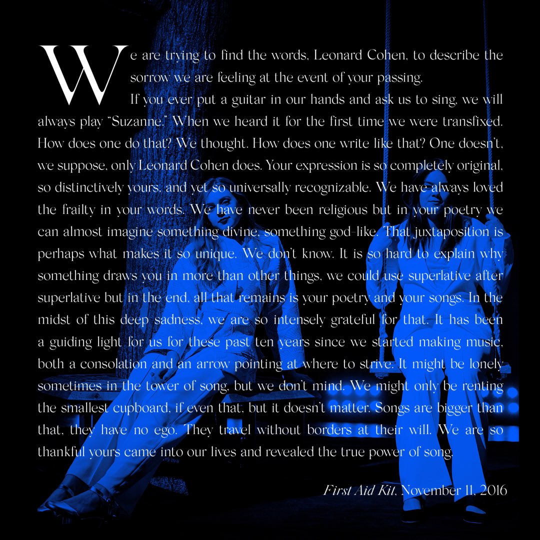 first aid kit famous blue raincoat