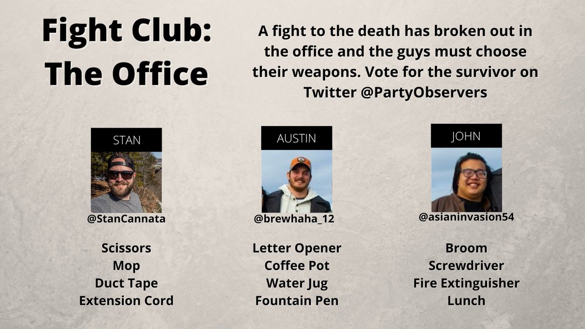 Third Party Observers tweet media