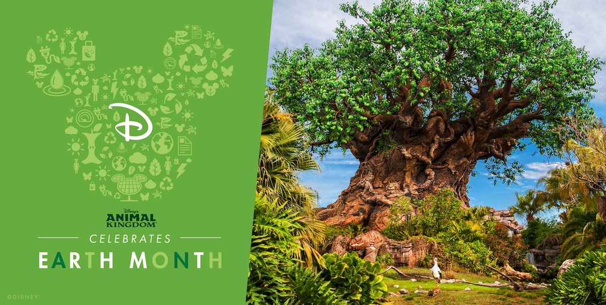 DisneyParks's tweet photo. To celebrate #EarthMonth, Disney’s Animal Kingdom at @WaltDisneyWorld Resort will host a series of limited-time experiences to help us explore the wonders of nature! Learn more about what’s in store: https://t.co/XqwzvA1yl5 https://t.co/8oeJfYFKVI