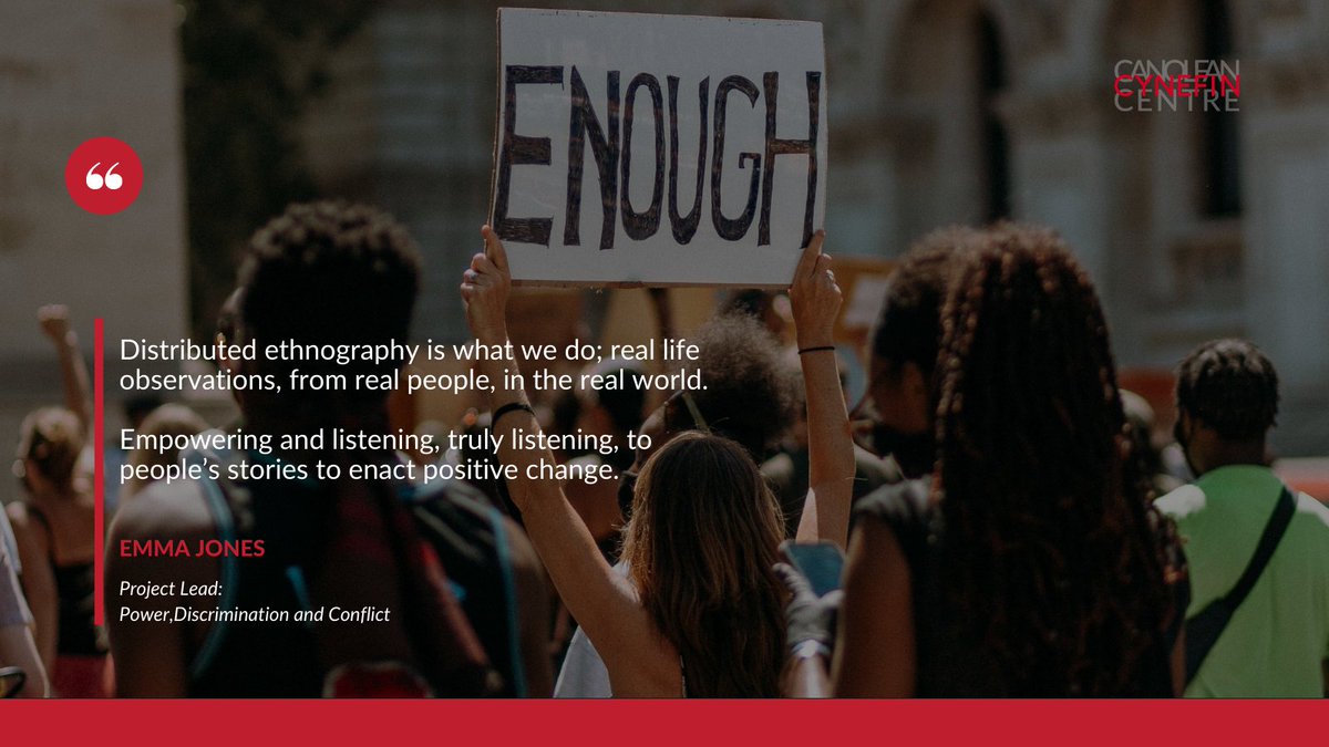 "Distributed ethnography is what we do; real-life observations, from real people, in the real world. 

Empowering and listening, truly listening, to people’s stories to enact positive change" - <a href="/Epoche23/">Emma Jones</a> 

Read more about our programmes: ➡️bit.ly/2Pb8Xd7
