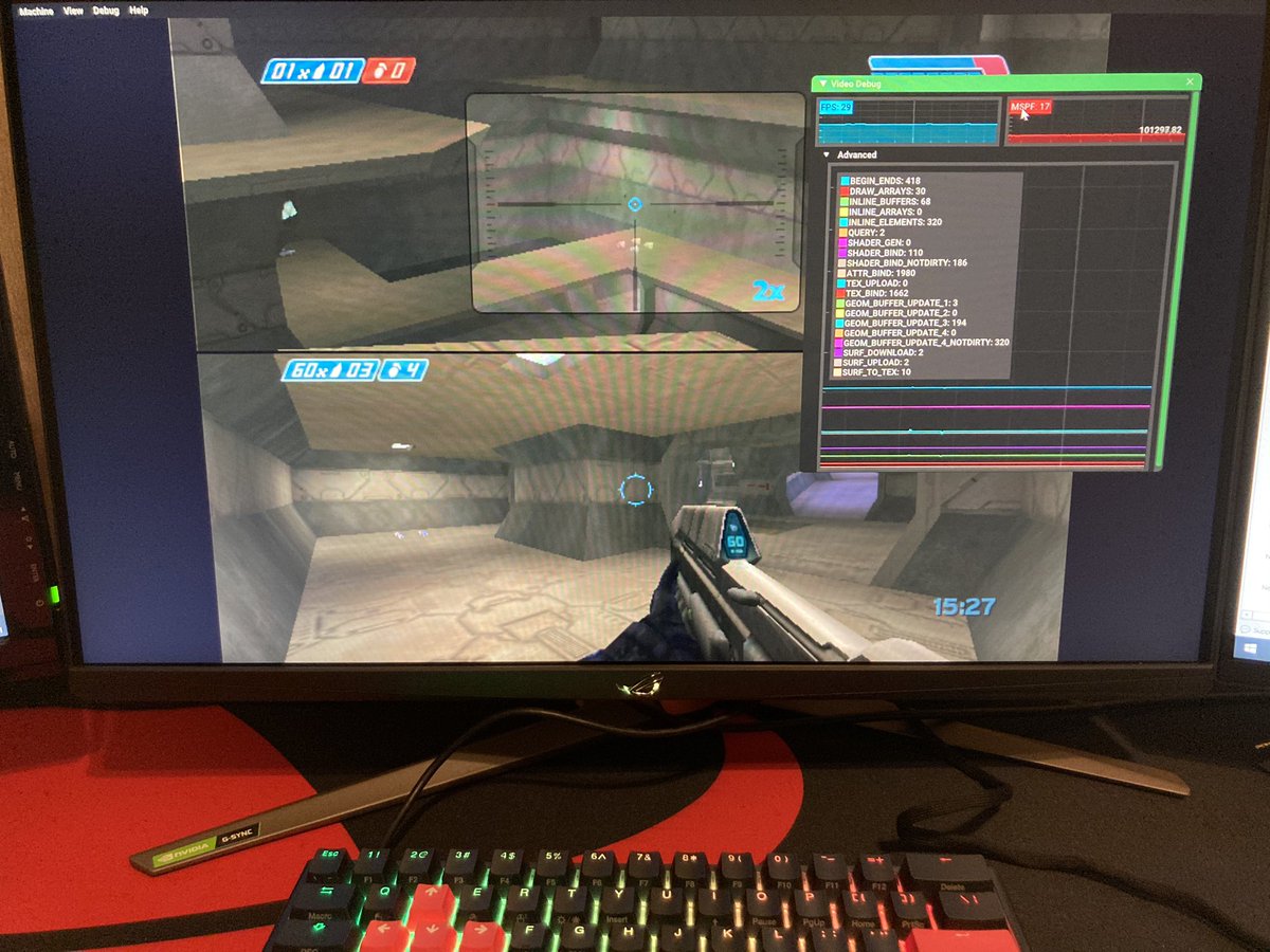 TheLegendP's tweet photo. Exciting times,  Halo: Combat Evolved for the original Xbox running on an emulator. https://t.co/hyDlxVPZYt