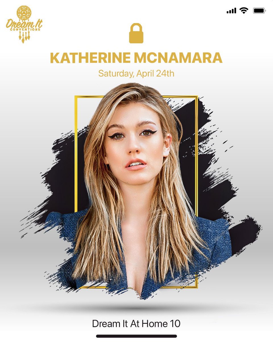 DreamitCon's tweet photo. #DIAH10 Kat Mcnamara est notre 2ème guest! // @Kat_McNamara is our 2nd guest!

https://t.co/p9bUEfZAve https://t.co/WA4bhkQHId