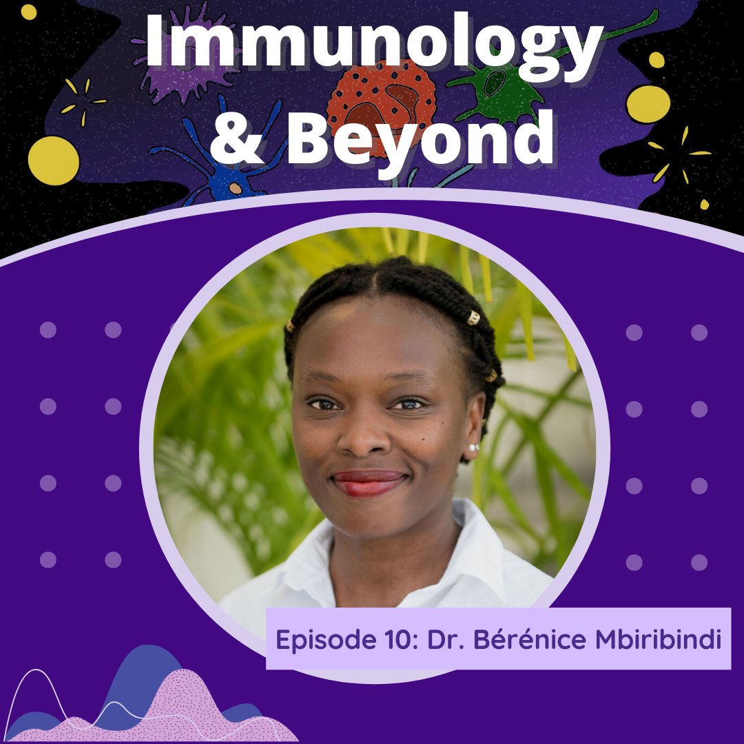 immunoNbeyond's tweet image. New episode alert! We had the pleasure of interviewing current Genentech scientific researcher, Dr. Bérénice Mbiribindi! @BereniceMbiri shares with us the various NK cell-related research questions she's pursued over her career, and breaks down her fascinating findings!