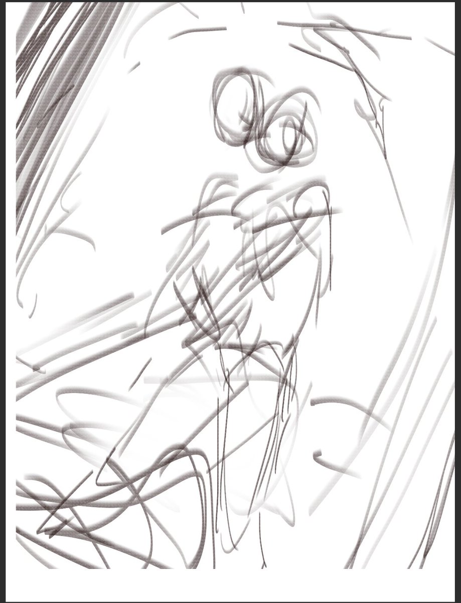 The grand total of layers for this one was 142! LOL new best for me sdflgkjdfh Here's the beginning sketch ??? 