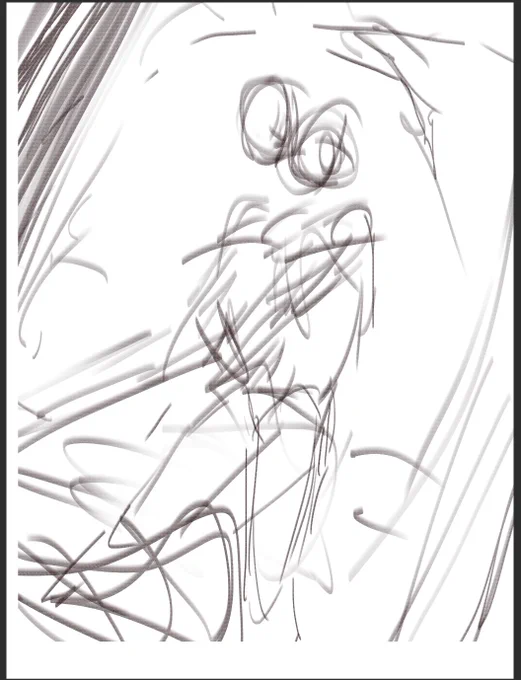 The grand total of layers for this one was 142! LOL new best for me sdflgkjdfh Here's the beginning sketch ??? 