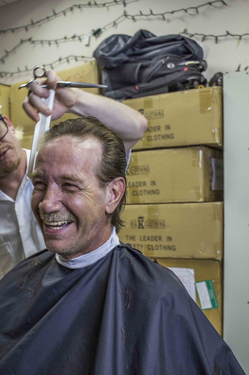 2Paycheques's tweet photo. Smiling is just as contagious as laughter. Here, I’ll prove it to you...
.
Photos taken pre COVID. 
.
#2paychequesaway #dtes #yvr #vancouver #bc #charity #giveback #communitybuilding #changingthestigma #donate #volunteer #haircuts #barberlife #portrait #discoverportrait https://t.co/IZxxWp2PZG