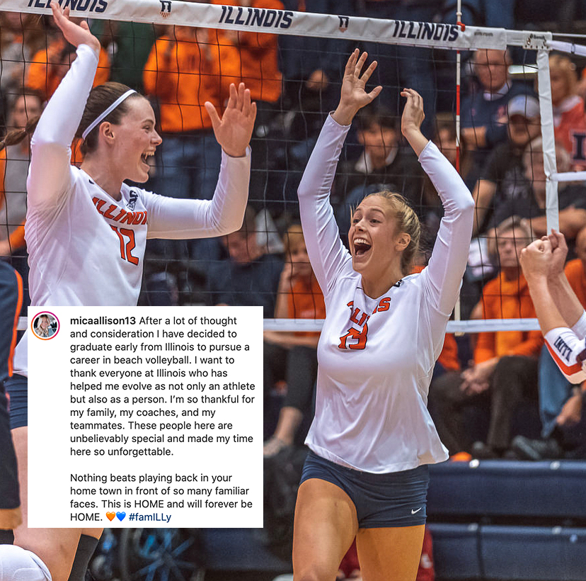 Illinois Volleyball tweet media