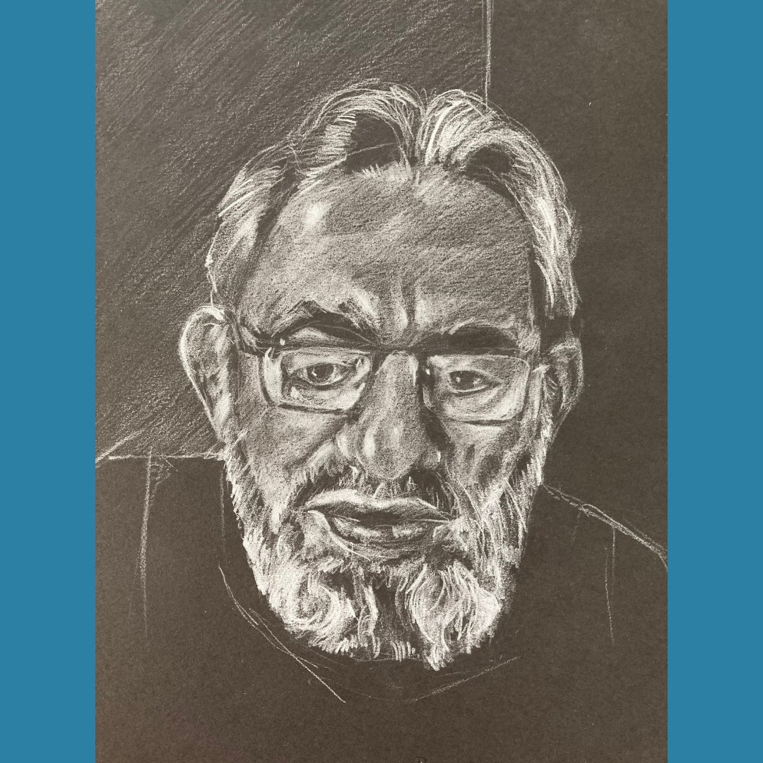 ChuckanutHealth's tweet photo. We’re thrilled to share the first post from the Art of Aging project, which will produce 20 painted and audio portraits of Whatcom elders. Today we hear from Dan First Scout Rowe (Duwa Togahe) about the power of connection to loved ones and community: 
https://t.co/pcyZ6puAHZ https://t.co/X2YsE7XjSe