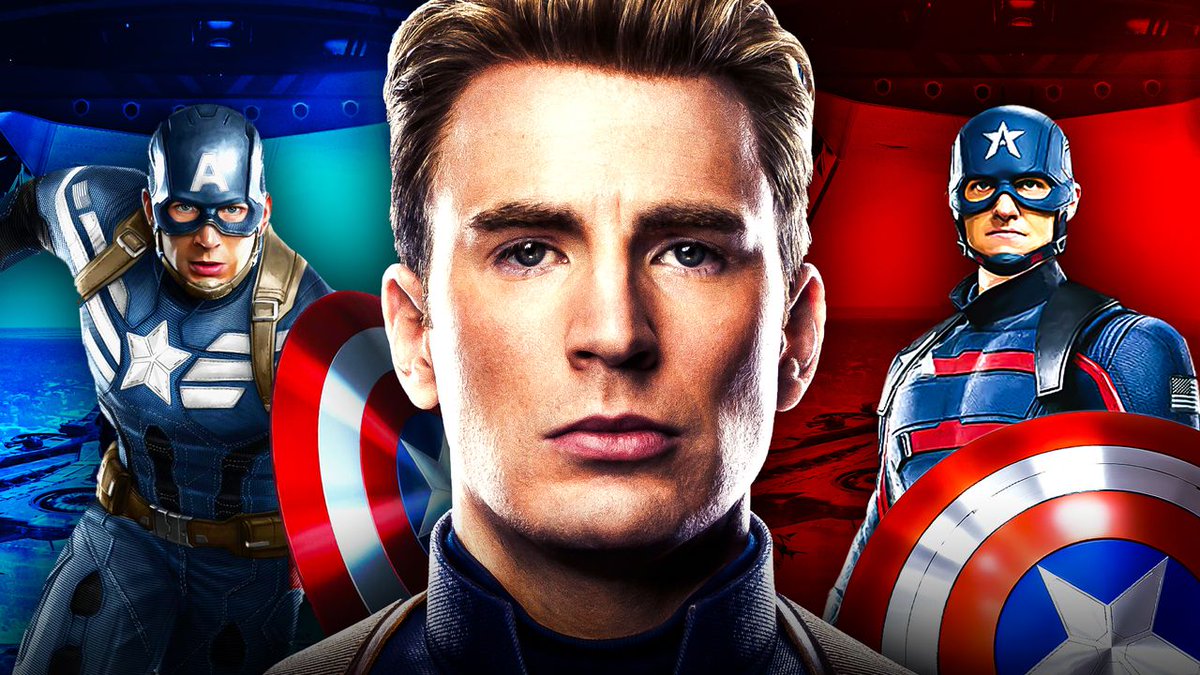 thewittygyrl's tweet photo. There is only one MCU Captain America? Happy Monday! #Marvel #SteveRogers #enoughsaid https://t.co/4DRKaMGoZo