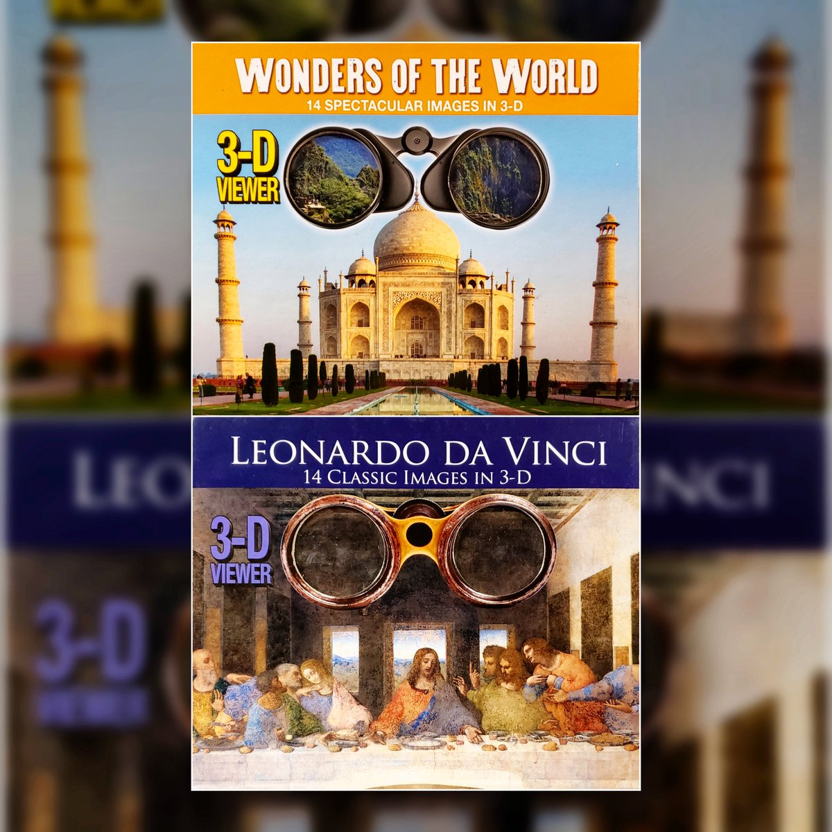 BonnettsBooks's tweet image. #LeonardoDaVinci &amp;amp; #WondersOfTheWorld, 14 Classic/Spectacular Images, each — #In3D! Easy to use – lenses built into the cover! No cards, disks, or slides to lose – the pages are the pictures! Now at #BonnettsBooks!

3/22/21 Open 5-9p Mask &amp;amp; sanitizer req'r'd
