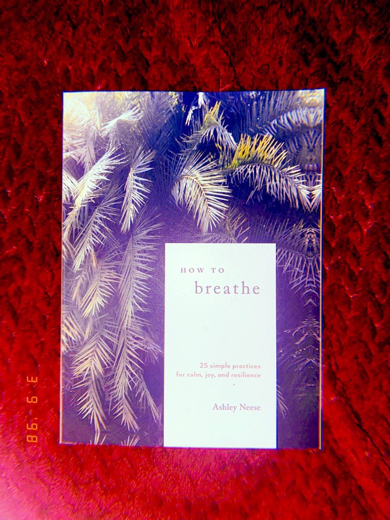 ImariHC's tweet photo. Here's another #womenshistorymonth book! This week's book is "How To Breathe" by Ashley Neese. This book has helped me tremendously and each breathing exercise is relaxing, insightful and beautifully explained. Check it out! ✨ https://t.co/aofk5G10bo