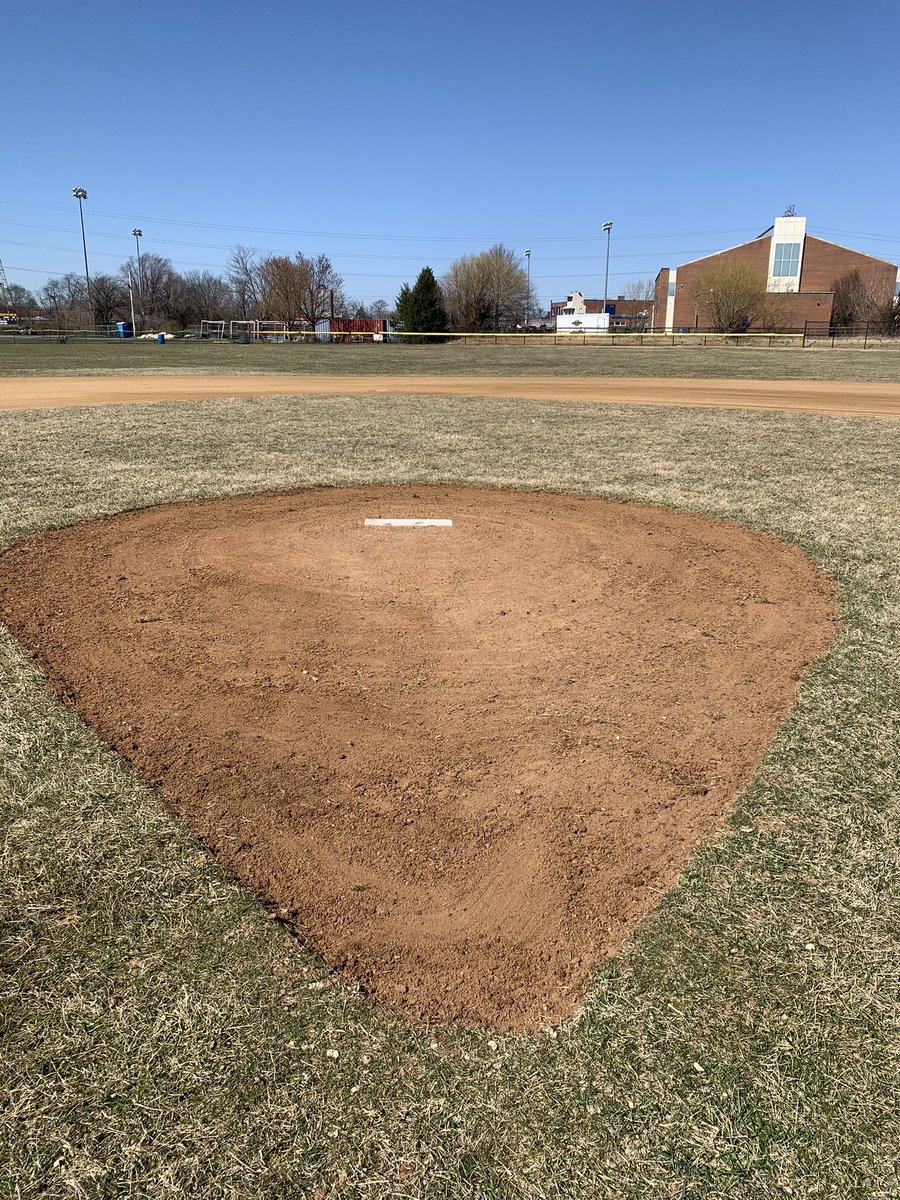 LionBaseballGHS's tweet photo. Phase 1 of Mound Work #4days https://t.co/99GaQftNcT
