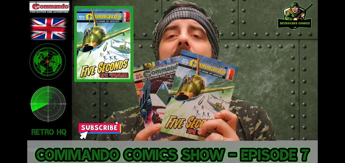 The_SandSeeker's tweet photo. https://t.co/leX9egcZTB
New @CommandoComic video now available and I give my opinion on the books.. #commandocomics #britishcomicbooks https://t.co/NAMi9yMNo6