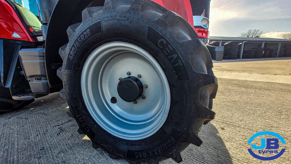 Full new set of #ceat tyres fitted to this #masseyferguson 6713 

600/65 R38 &amp; 480/65 R28

Give us a call to discuss your needs today  028 7964 4128

#jbtyres #ceat #tyresolutions #farming #agri #agriculture #newboots