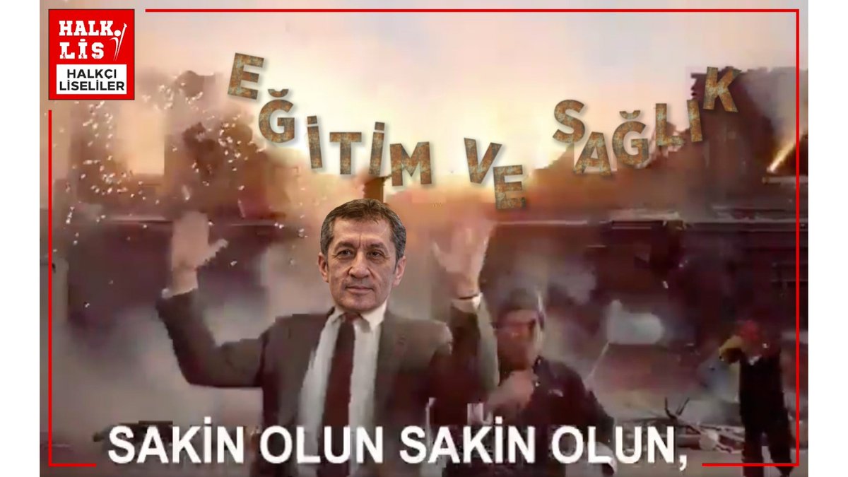 Ziya Selçuk; Sakin olun sakin olun! her şey yolunda. 
<a href="/ziyaselcuk/">Ziya Selçuk</a>

#HearTheTurkishStudents
#teknotyeterli