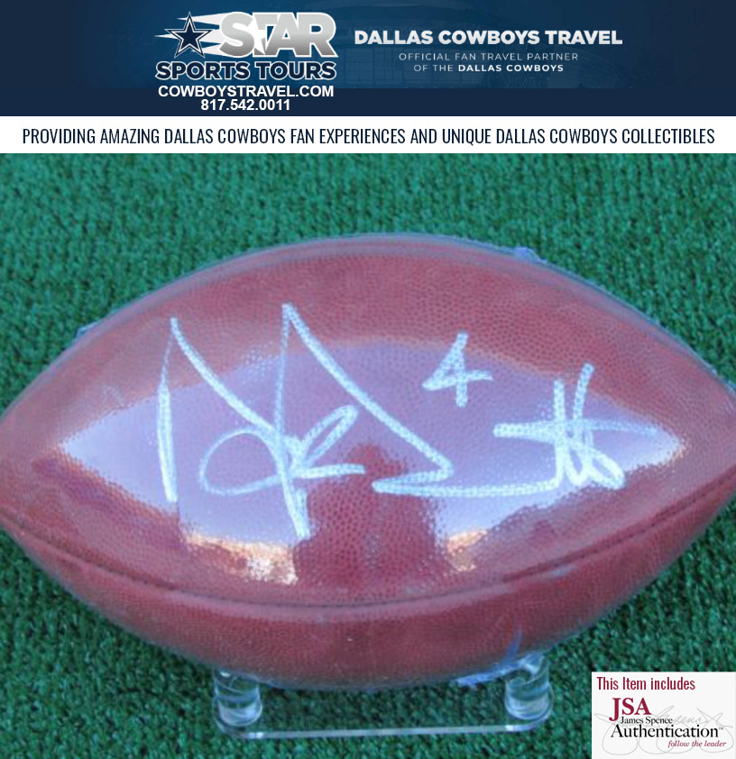 StarSportsTours's tweet photo. 🏈🔥HOT DEALS🔥🏈

Jump on these great deals on #DallasCowboys merchandise and signed memorabilia in our online store today! 

 Shop Here: https://t.co/sQTnBGFFbY

#EST1960 #CowboysNation #CowboysTravel #OnlyWithSST #AmericasTeam #JSA #4Dak #HotBoyz https://t.co/CBxrhUQawW