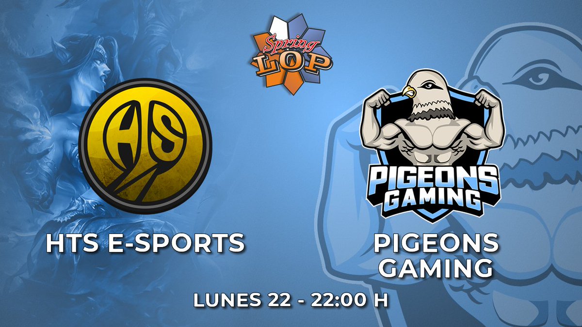 ¡Hoy tenemos la última jornada de <a href="/LOPeSports2/">LOPeSports</a> Spring!

🆚 @HTSleague 
⏰ 22:00 h
📺 twitch.tv/tomodachisoffi…
🎙️ <a href="/el_pato_cosmico/">Adrián "El Pato Cósmico"</a> @TomodachisO 

A seguir la racha #GoPigeons 💪