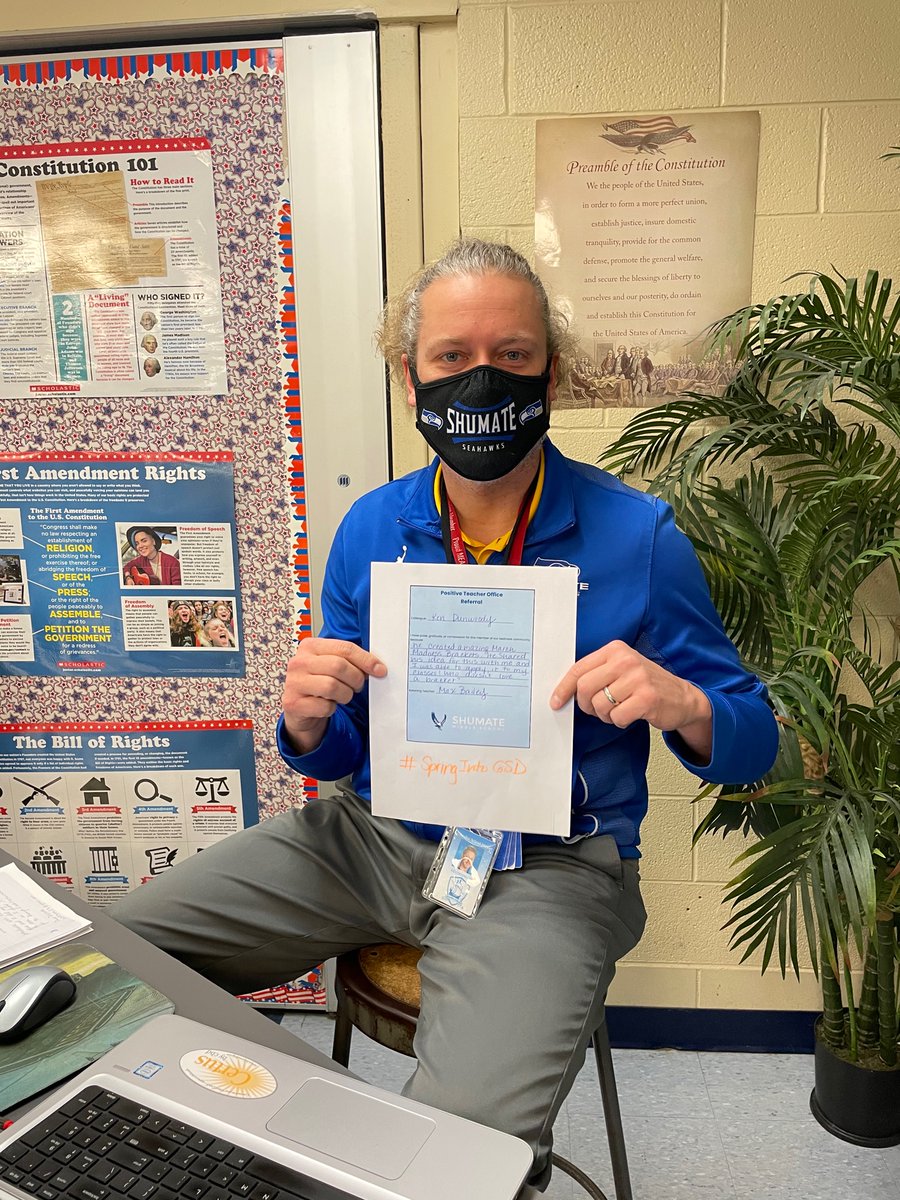 CoachesSms's tweet photo. Mr. Dunwoody received a positive office referral today. Thanks for being awesome! https://t.co/y3xMIYgxP7