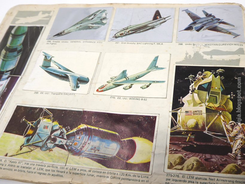 Toynostalgia's tweet photo. Álbum "Hechos y Soldados del S.XX" (Argentina c. 1980)
La carrera espacial
#figus #cromos #tradingcards #stickers #fichus #figuritas #War #space #NASA #cosmonaut #astronaut #SpaceX https://t.co/mKwueFxTr5