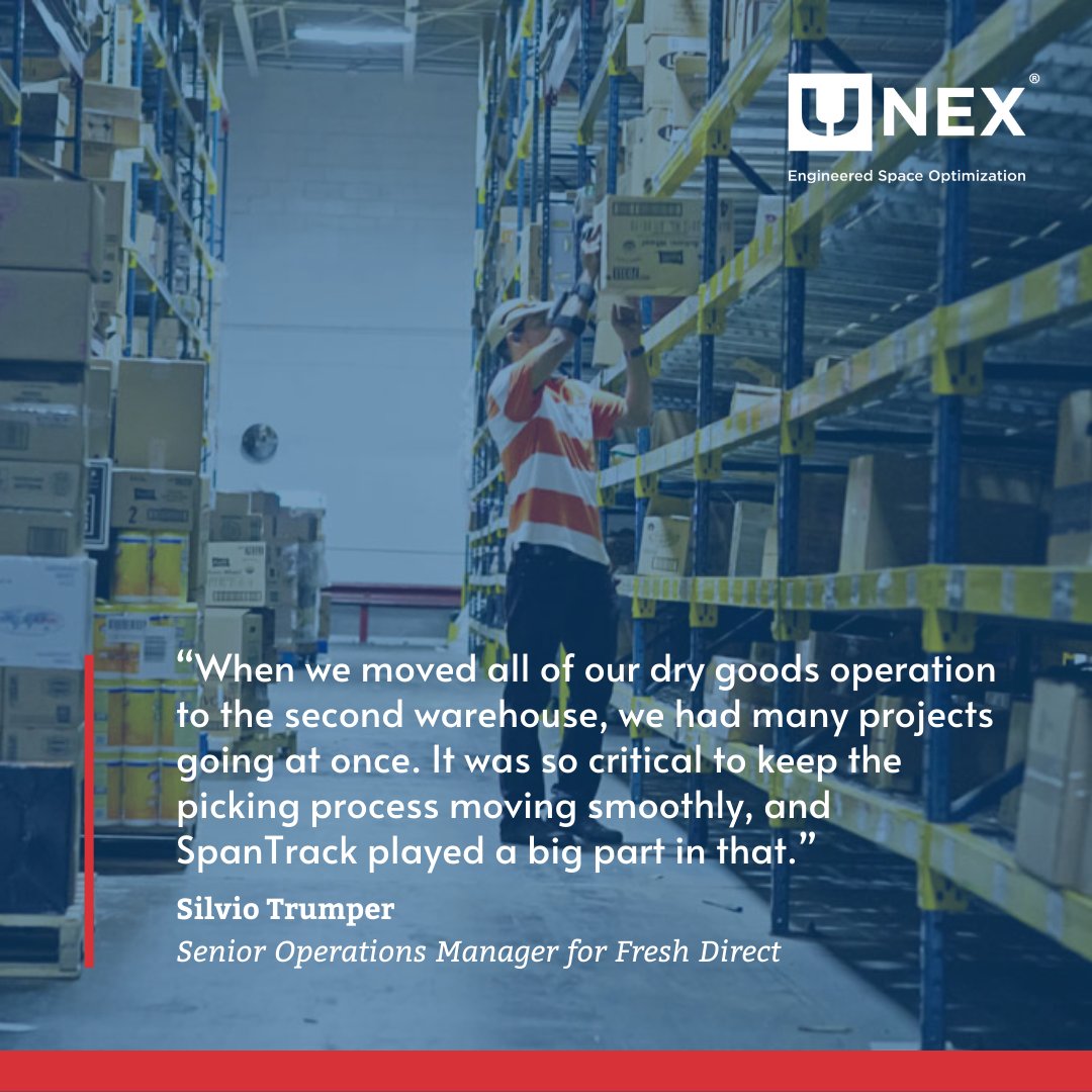 UNEX's tweet photo. Efficient and durable UNEX SpanTrack drops into existing rack structures creating the ultimate carton flow system for picking operations. Keep your processes and profits flowing smoothly with SpanTrack!
#UNEX #SpanTrack #CartonFlow #Warehousing
https://t.co/w2781Mt75F https://t.co/1whdqtSs6x