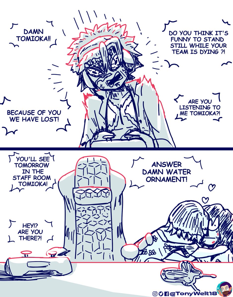 Damn Tomioka we went down the rank because you were Horny.
#kimetsunoyaiba #giyushino #giyuu #shinobu #tomioka 