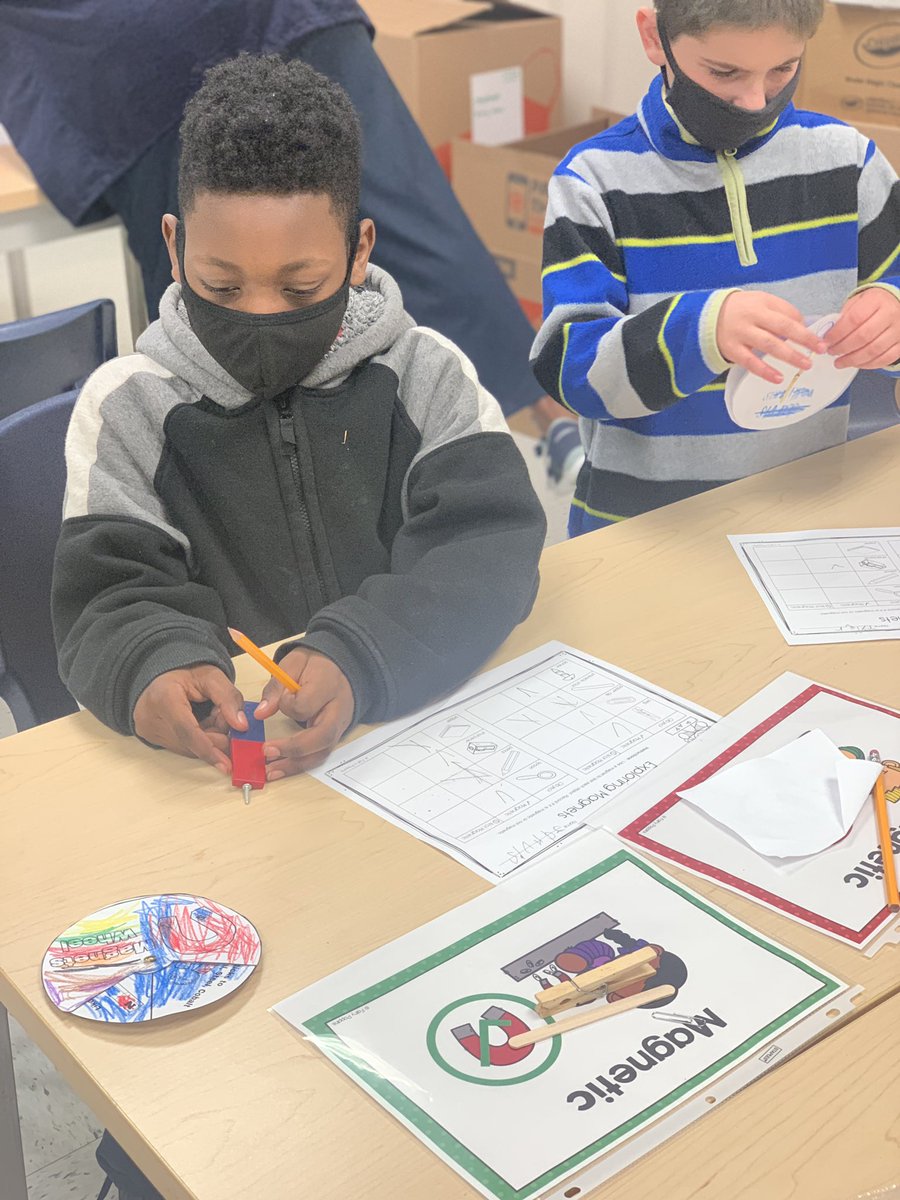 DLWEWarriors's tweet image. On a rainy day return from Spring Break, Ms. Symond’s Functional Academics class tested and classified items as magnetic or nonmagnetic in #CISDSTEMplus. Then they got to explore the classroom to find real world examples!

#CrowleyPrideUnified 
#CISDScienceRocks