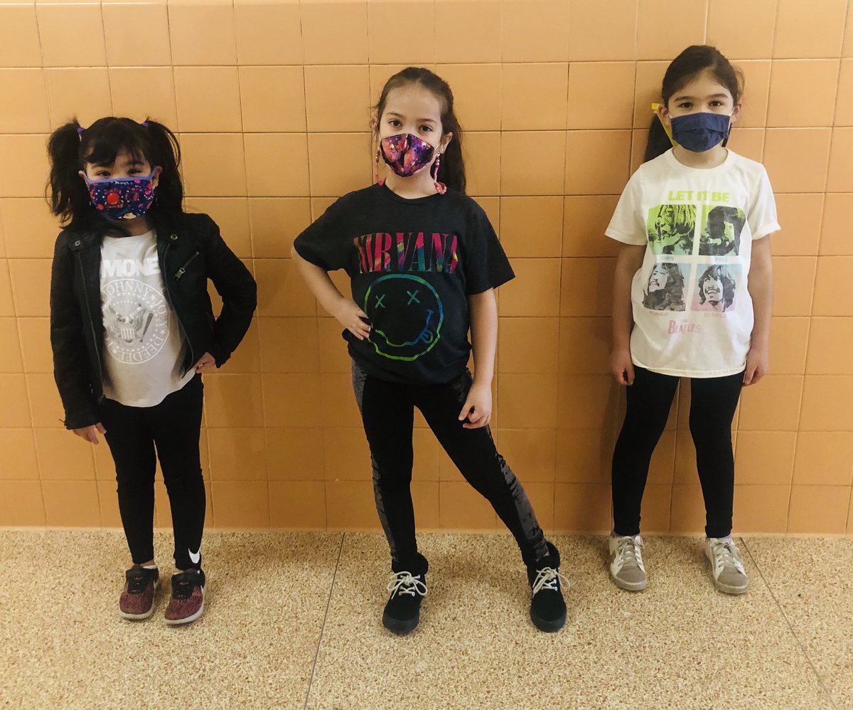 Wear your FAVORITE BAND T-SHIRT as we kick off Music in Our Schools week. <a href="/emeadowschools/">East Meadow Schools</a> <a href="/KellyGelfer/">kellygelfer</a> <a href="/MsSchmidtMusic/">Kirsten Schmidt</a> #greathappenshere20_21