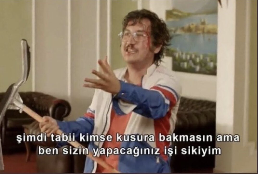 Sizin senaristinizi de yapımcınızı da yönetmeninizi de yapacağınız işi de... #YasakElma