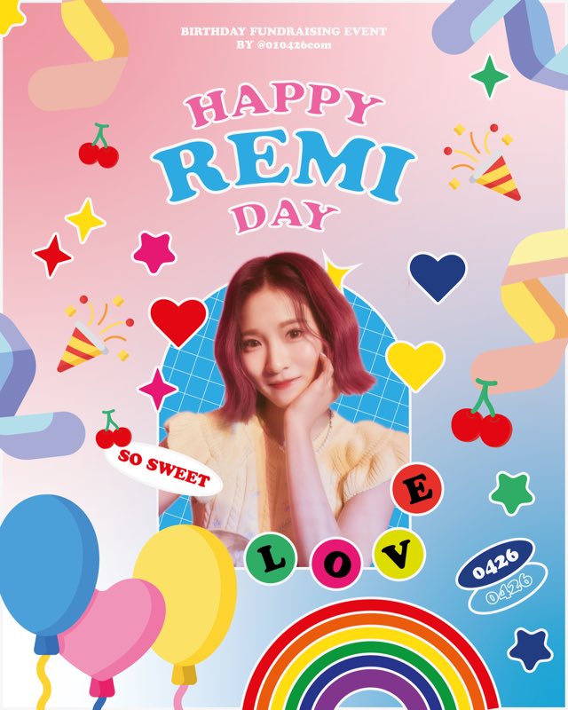 Linlin_Int's tweet photo. [ REMI’s BIRTHDAY ]

We are working together with one of cherry Bullet’s best fansites @010426com !!

But.. we can’t do this alone 🙇‍♀️

We need your help funding this!

DONATE : https://t.co/Mpt7361xb6

GOAL 25/1000$

PS. Remi came visit our last fan funded project <3 https://t.co/yfs6cWpgh7