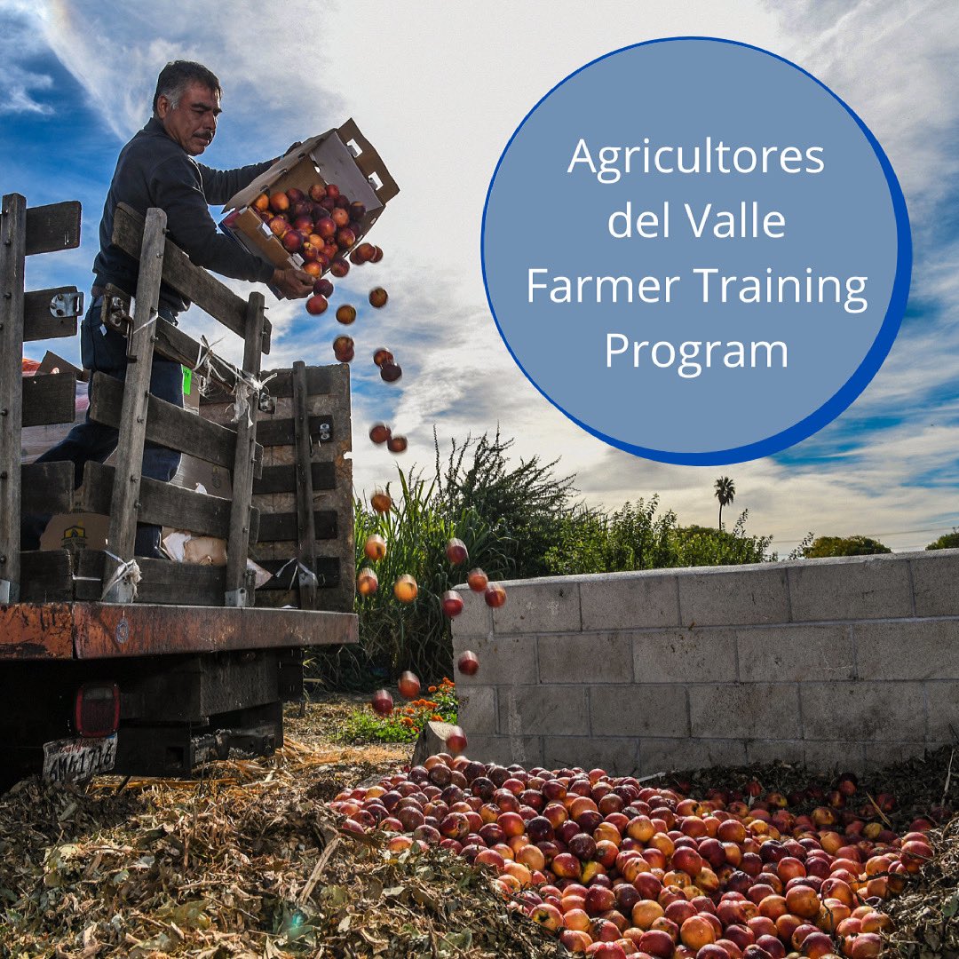 HOY es el último día para aplicar a nuestro programa de Agricultores. Necesitamos nuevos agricultores que nos ayuden a crear un futuro mejor y más verde para nuestra región! docs.google.com/forms/d/e/1FAI…