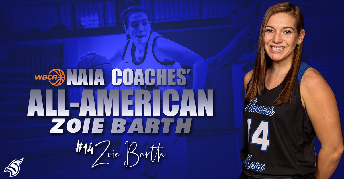 tmusaints's tweet photo. Congratulations to sophomore Zoie Barth on being named to the 2021 WBCA NAIA Coaches' All-American Team. @TMWBasketball 
#LetsGoSaints https://t.co/xNL1aDdNpv