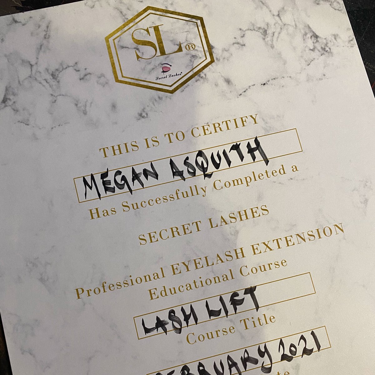 Secret Lashes tweet media