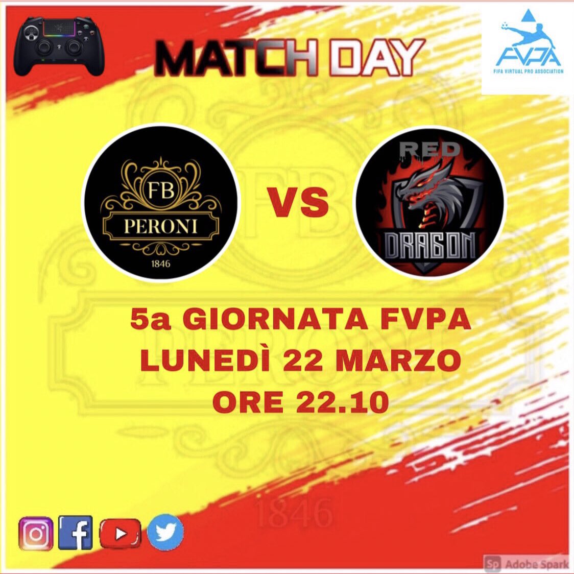 FbPeroni's tweet photo. Doppia sfida questa sera per i nostri ragazzi! 
Prima FVPA e poi VPL 
In bocca al lupo 🍻💪🏻❤️ https://t.co/bcUC4b7GnC