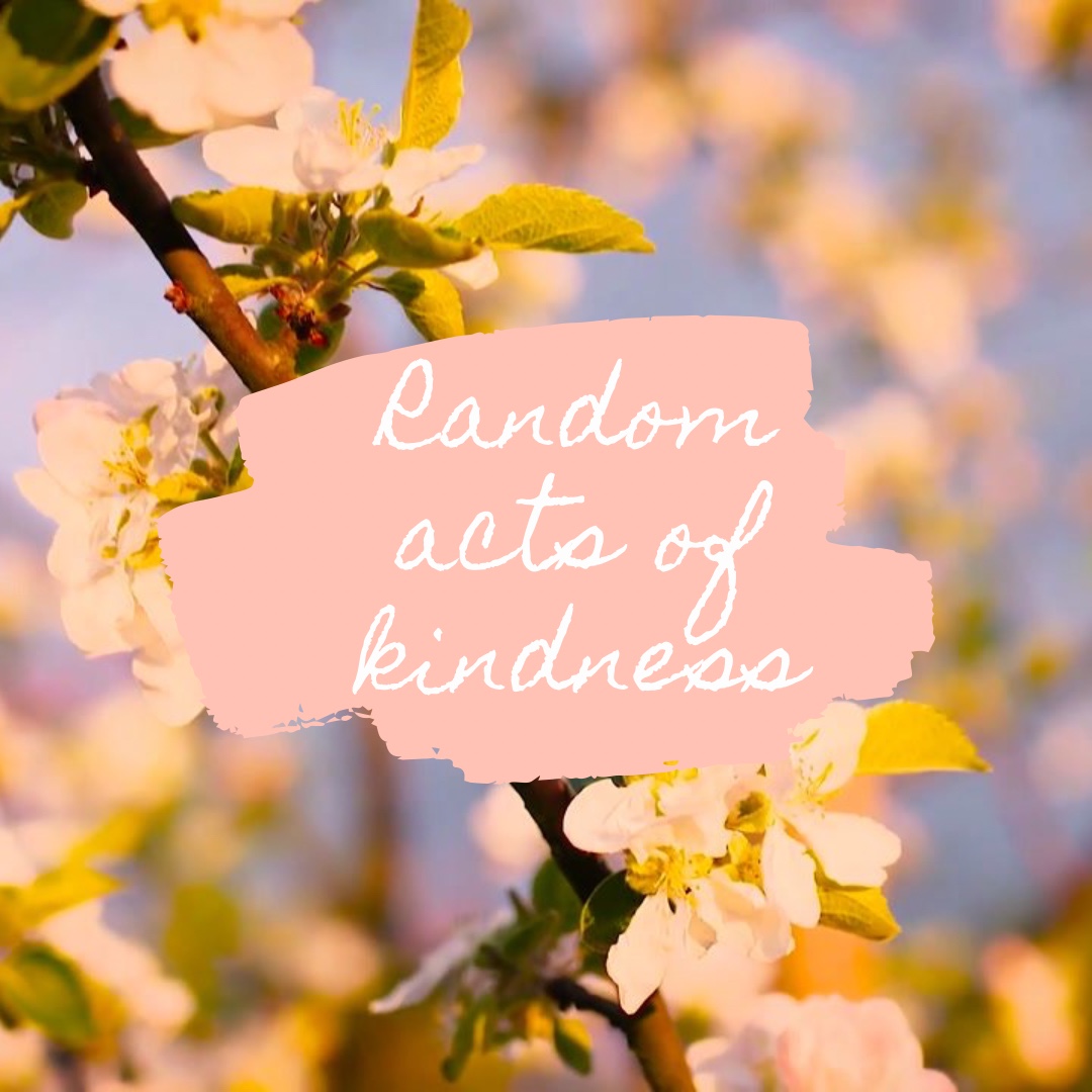 Day 9: Random Acts of Kindness

Take some time this afternoon to show others a random act of kindness! While your grabbing coffee or dinner, maybe pay for the person behind you. Send a sister an encouraging text message.