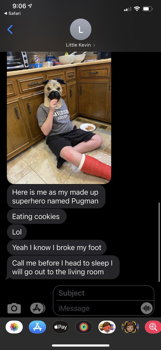 kaitsies's tweet photo. Little boy I used to babysit in grad school back at it again LOL https://t.co/AcweVcxoYt