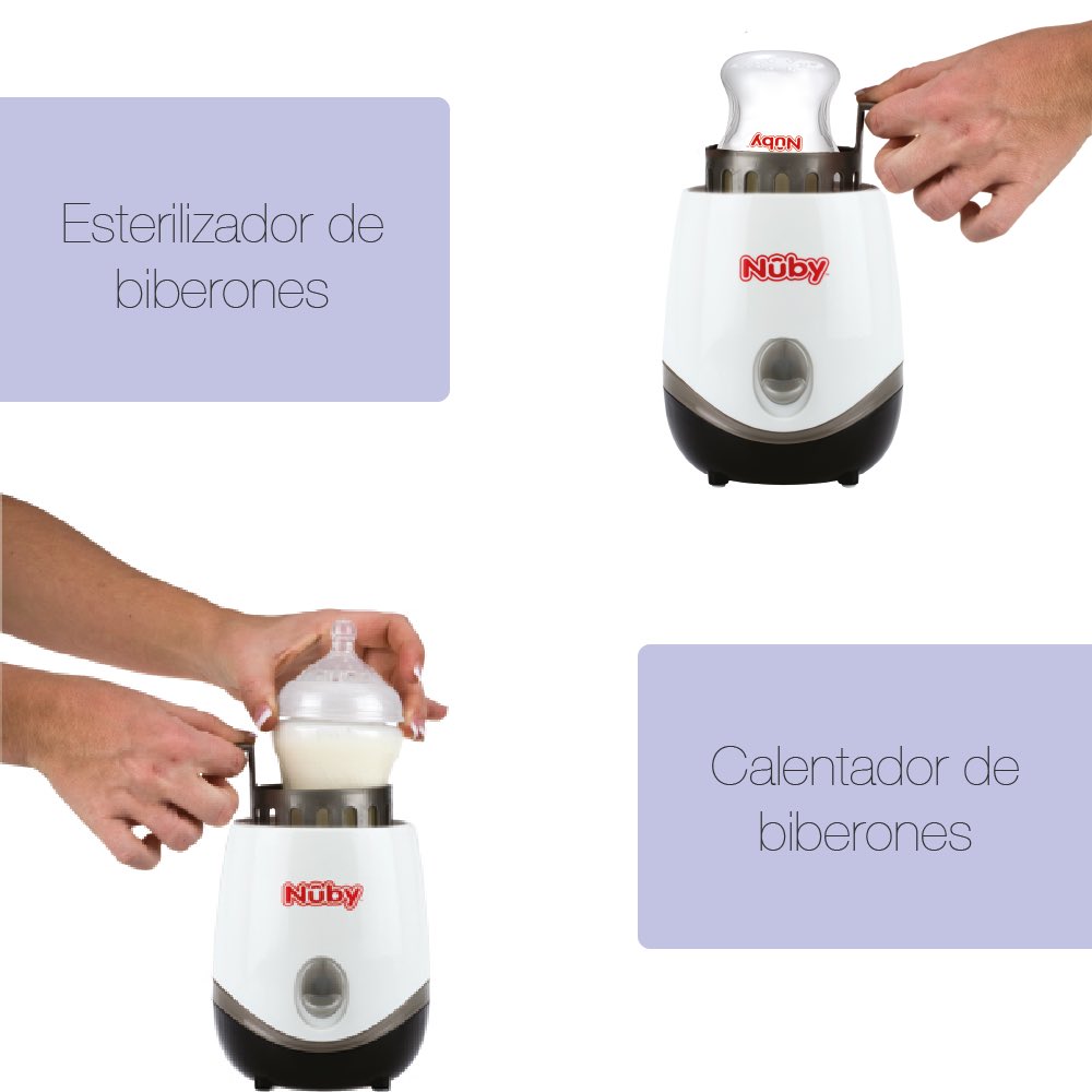 Nuby_es's tweet photo. Producto funcional y un 3en1. Con un clic puedes descongelar la comida, esterilizar o calentar un bibi. ¿No es perfecto?
⠀⠀⠀⠀⠀⠀⠀⠀⠀
#Nuby #esterilizador #esterilizadores #mamaprimeriza #mamaprimerizafeliz #mamaprimerizaenapuros #mamamolona #biberon #biberones #potitos https://t.co/01YcAieu0g