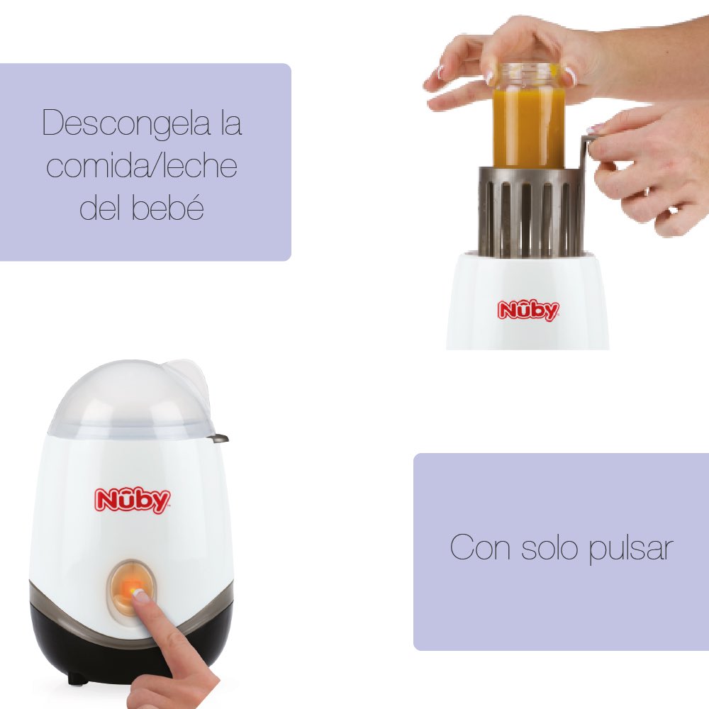 Nuby_es's tweet photo. Producto funcional y un 3en1. Con un clic puedes descongelar la comida, esterilizar o calentar un bibi. ¿No es perfecto?
⠀⠀⠀⠀⠀⠀⠀⠀⠀
#Nuby #esterilizador #esterilizadores #mamaprimeriza #mamaprimerizafeliz #mamaprimerizaenapuros #mamamolona #biberon #biberones #potitos https://t.co/01YcAieu0g
