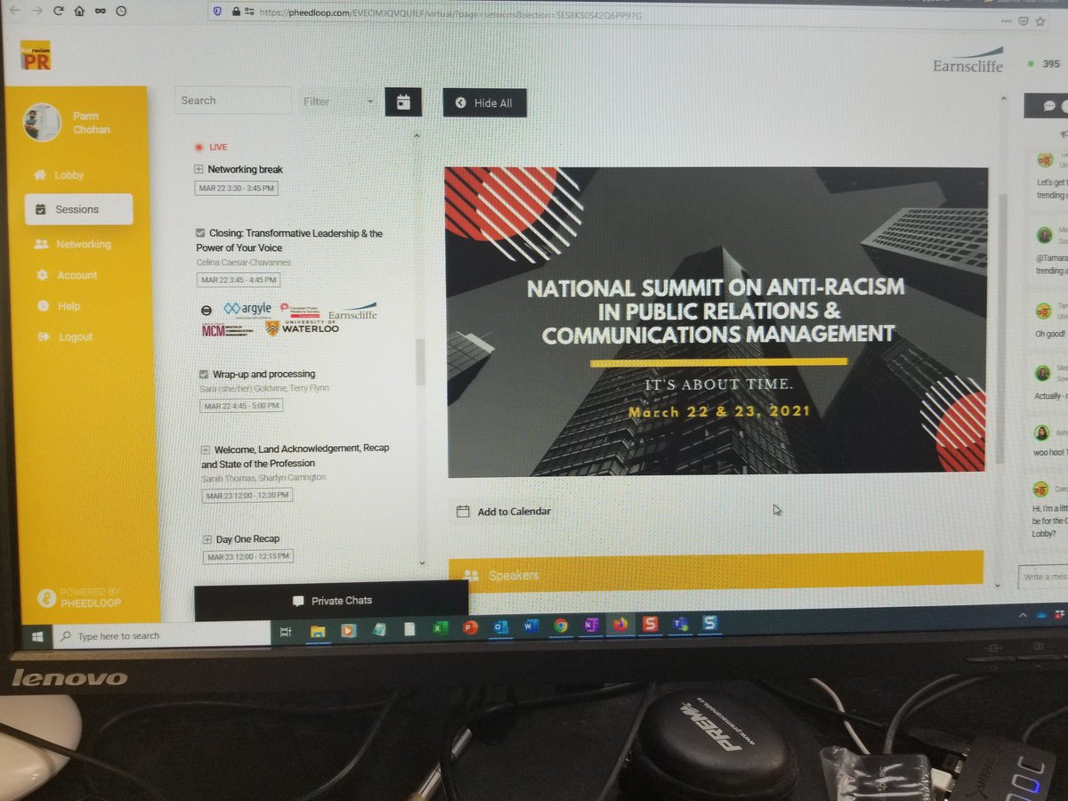 Wrapping up a powerful day, all about antiracism, DEI and pushing the conversation forwards towards action!

<a href="/antiracismPR/">antiracismPR</a> - amazing work. Let's finish the day strong. 

#antiracismpr