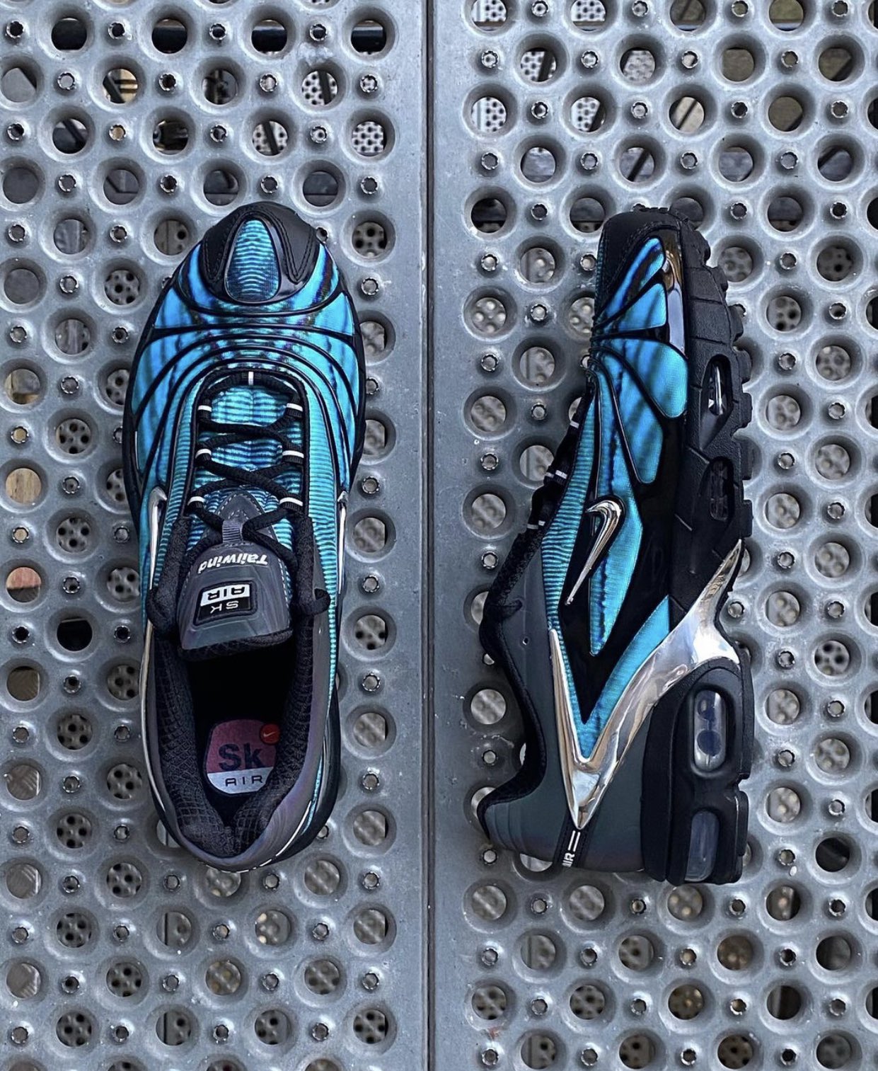 Outlander Magazine X Skepta previews his latest sneaker with NIKE the SK Air Tailwind V https t 5XvIyHadBn X