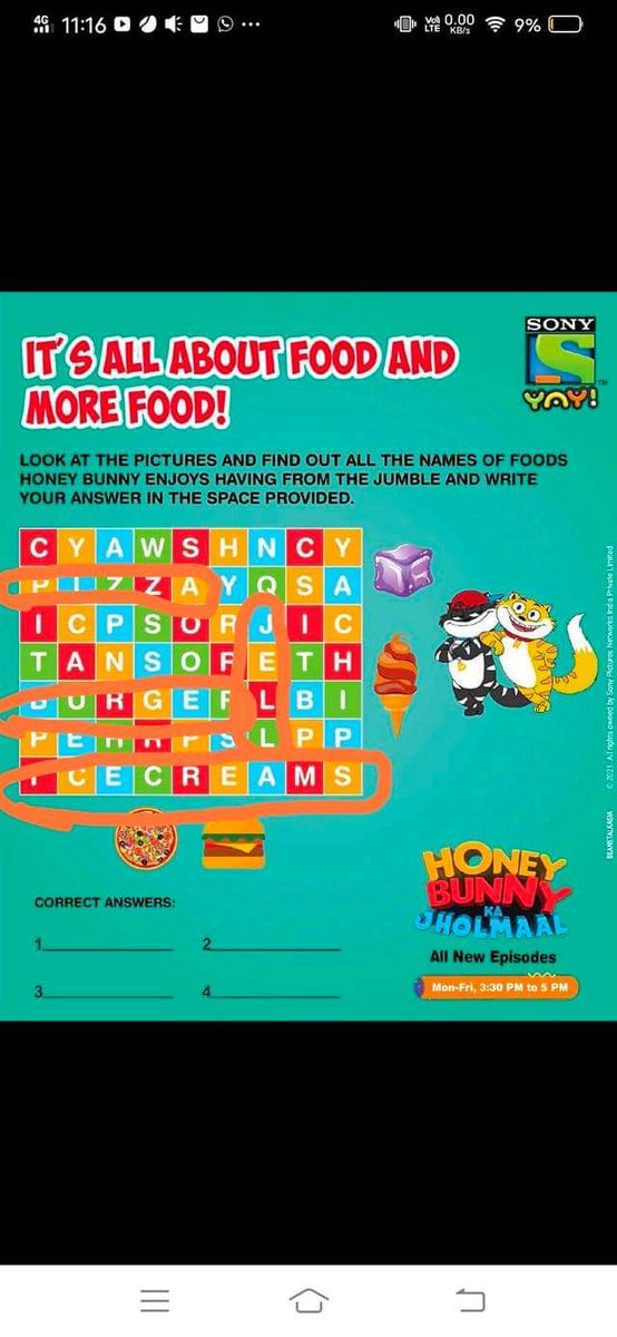 dalwani_chandni's tweet photo. @FollowRobinAge @SonyYAY Pizza
Burger
Icecream
Jell
@FollowRobinAge
#Giveaway #contest
#ContestforKids #GiveawayAlert #SonyYAY #HoneyBunny #Prizes #Kids
@AakshitaVallec1
@VanshitaTalreja
@Priyaavni1 @NiharikaMajumd4 https://t.co/PBOPRQwpHx