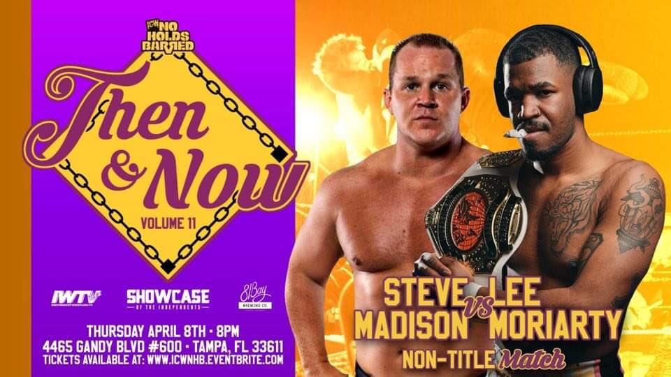 NHBTheChains's tweet photo. FIGHT ANNOUNCEMENT 🚨
LEE MORIARTY vs
STEVE MADISON ⛓
LIVE! Thursday April 8 From 81Bay Brewing Company in Tampa FL - 8PM Belltime #NHB11 🩸
TICKETS - https://t.co/e2un0ZRKR2
Watch LIVE on IWTV. Use the code ICWNHB to Sign Up NOW! https://t.co/Oc6KNYeD6P
