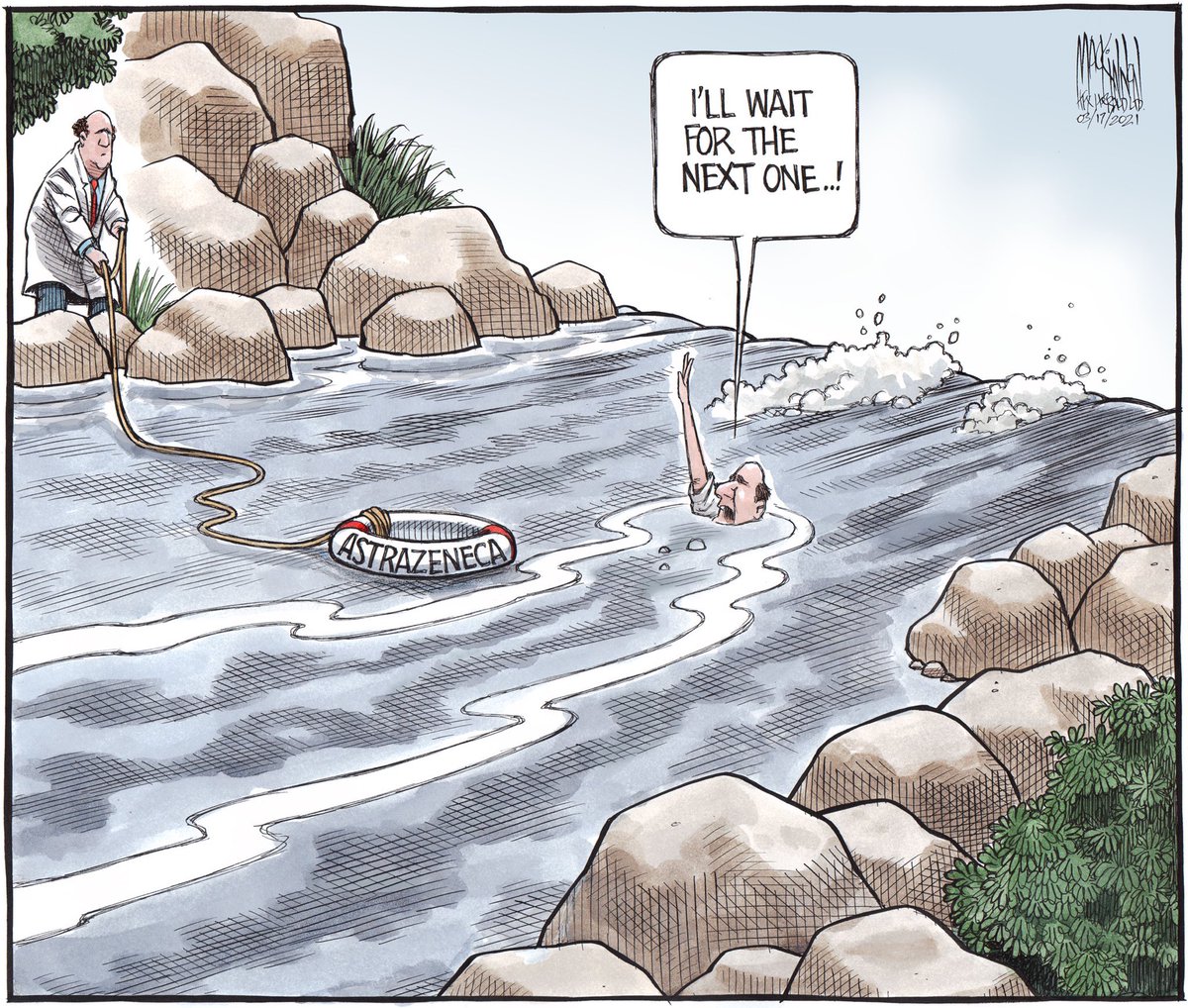 Bobby Umar | Keynote Speaker 🇨🇦 (@raehanbobby) on Twitter photo “I’ll wait for the next one”
So on point. 🤷🏽♂️🤦🏽♂️
Via <a href="/CH_Cartoon/">Bruce MacKinnon</a> - Artist Bruce MacKinnon #AstraZeneca #vaccinated #vaccines “I’ll wait for the next one”
So on point. 🤷🏽♂️🤦🏽♂️
Via <a href="/CH_Cartoon/">Bruce MacKinnon</a> - Artist Bruce MacKinnon #AstraZeneca #vaccinated #vaccines