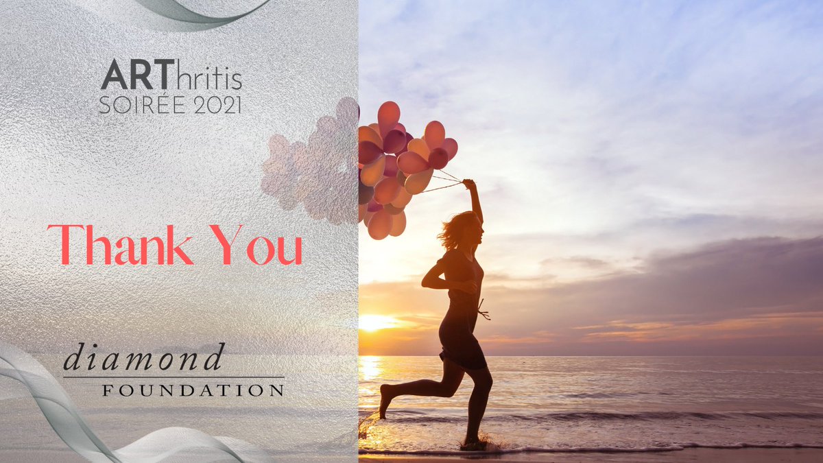 Arthritis_ARC's tweet photo. The Diamond Foundation helps over 6 million Canadians with arthritis thrive by supporting life-changing #ArthritisResearch. Thank you for returning as a 2021 ARThritis Soirée Gold Sponsor. We appreciate your support. https://t.co/MYzE5CuMCr https://t.co/Oj3Sm5k8At