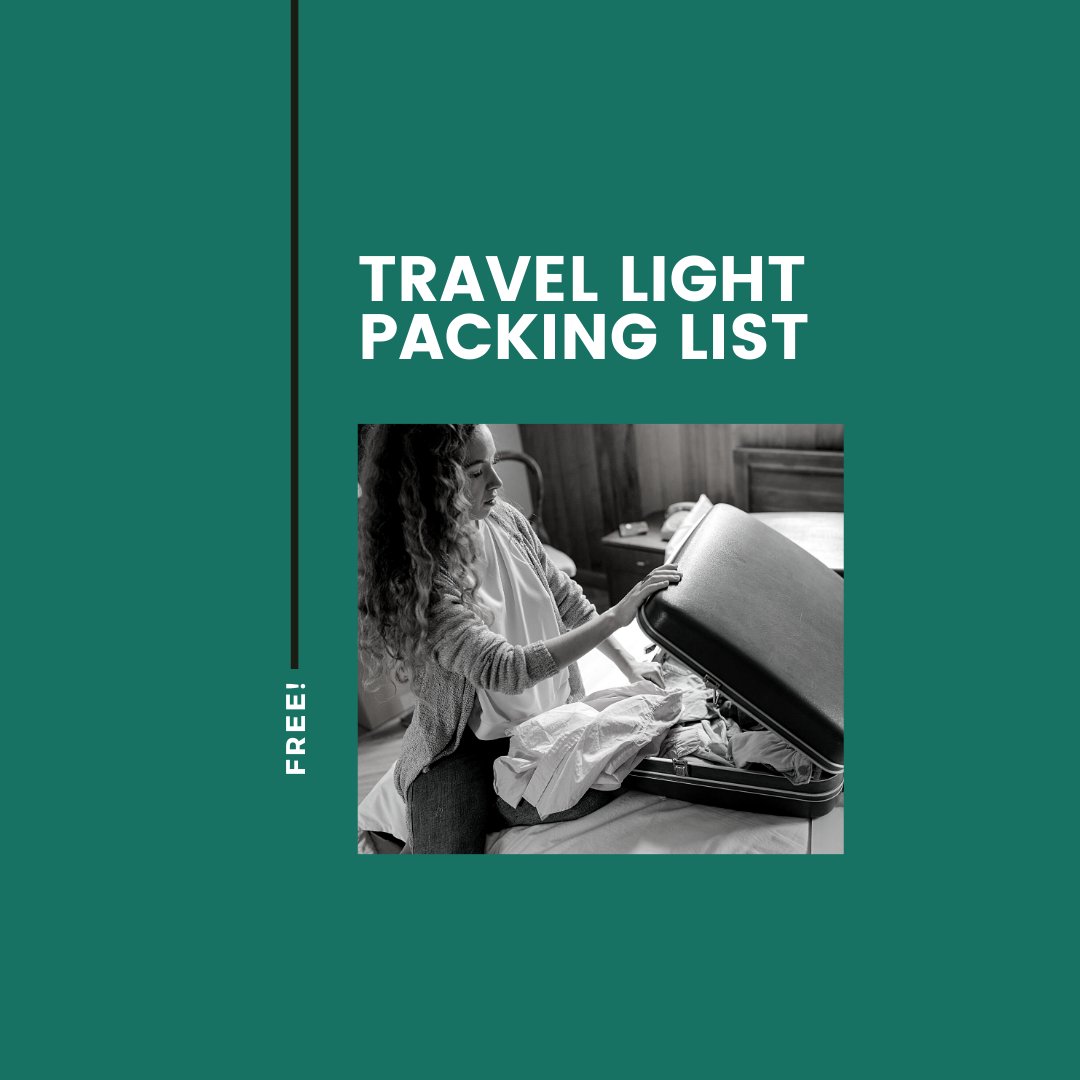 Before the pandemic, I used to regularly #travel outside of the country. I used to be guilty of packing way too much, but not anymore. I am a total convert to one bag travel. 

Grab the one bag #packinglist for your upcoming local adventure! hisandherfipost.com/one-bag-packin…