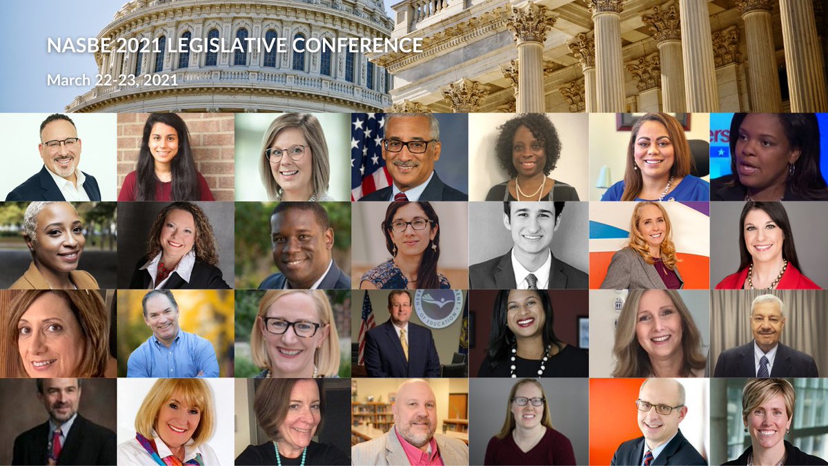 NASBE's tweet photo. We are thrilled to have so many fantastic speakers joining us over the next two days for #NASBELegCon! Today: @SecCardona Rep. @BobbyScott, @SandyBoyd4, @_DiaBryant, @SanfordLJohnson, @joallison_slone, Gwen Samuel, students Zaid Fattah (CA) & Pragya Upreti (KY) & so many more! https://t.co/ppGydJcwCr